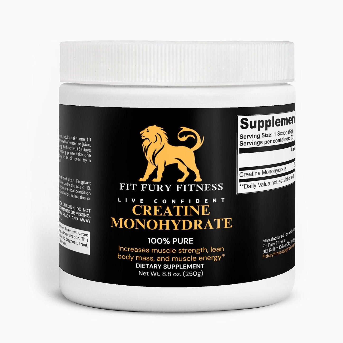 Creatine Monohydrate (Unflavored)