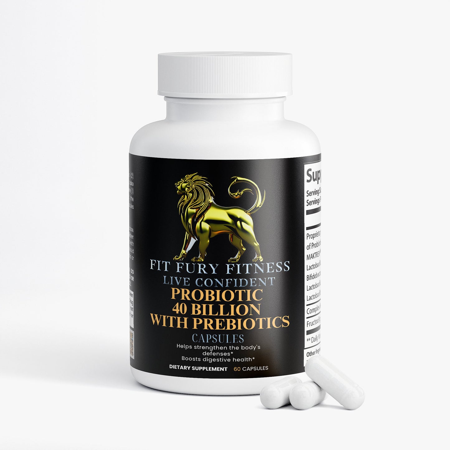Probiotic 40 Billion with Prebiotics