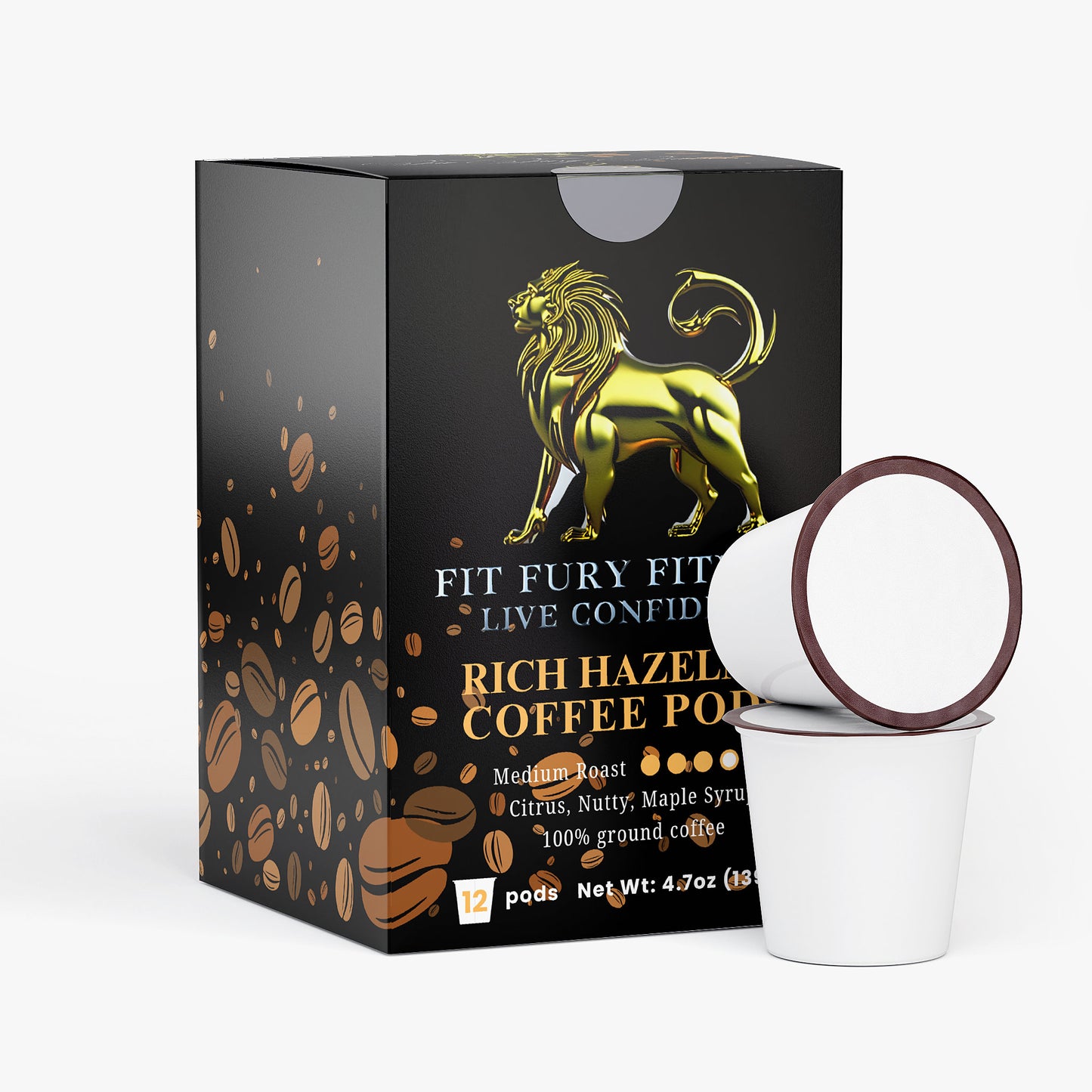 Rich Hazelnut Coffee Pods (Medium Roast)