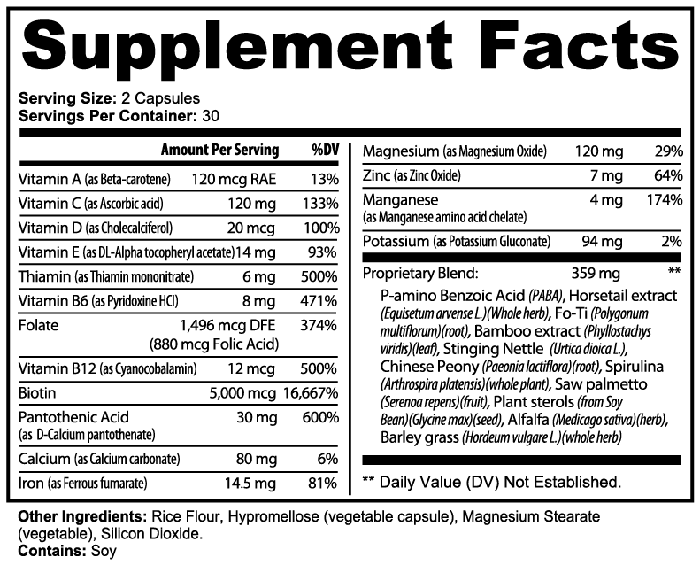 Hair, Skin & Nails Essentials – Beauty Support