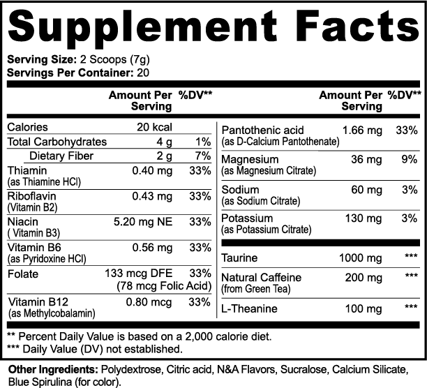 Pre Workout Cotton Candy