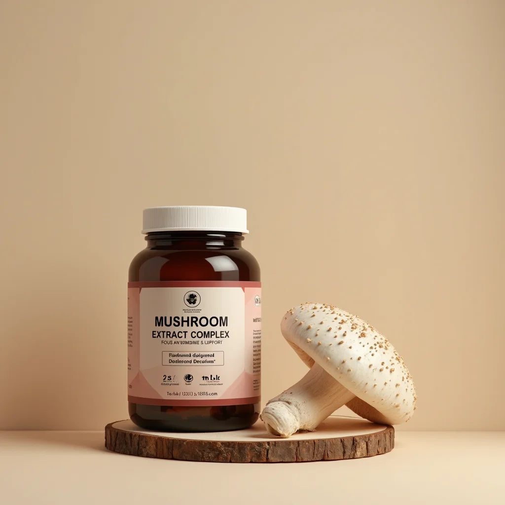 Mushroom Extract Complex - Mushroom Extract Complex for Focus and Immune Support