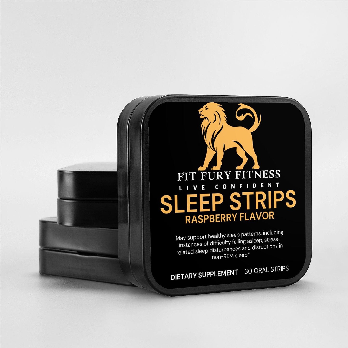 Sleep Strips - Raspberry Flavor - Fit Fury Fitness