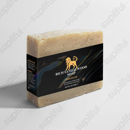 Rich Sandalwood Soap - Fit Fury Fitness