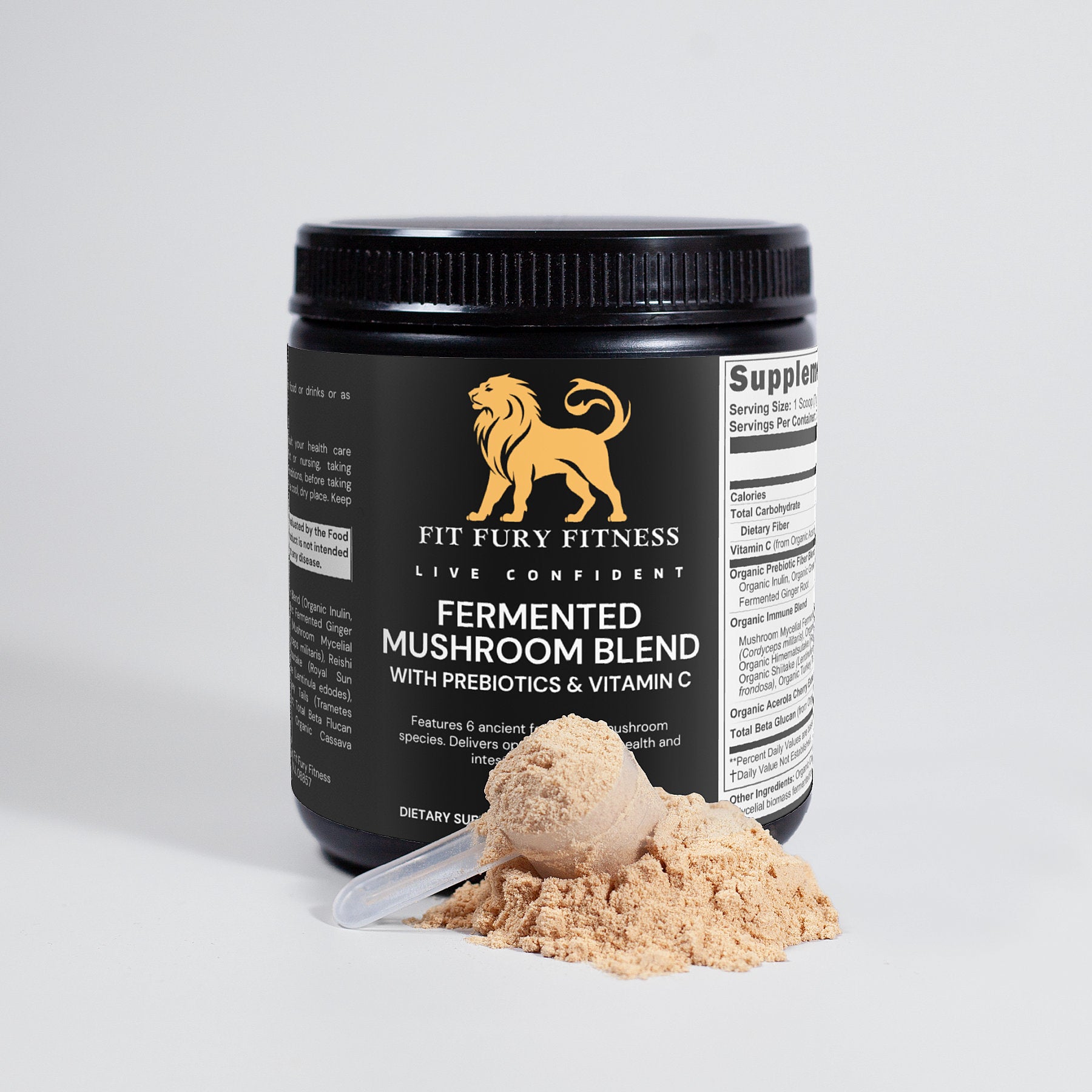 Fermented Mushroom Blend - Fit Fury Fitness