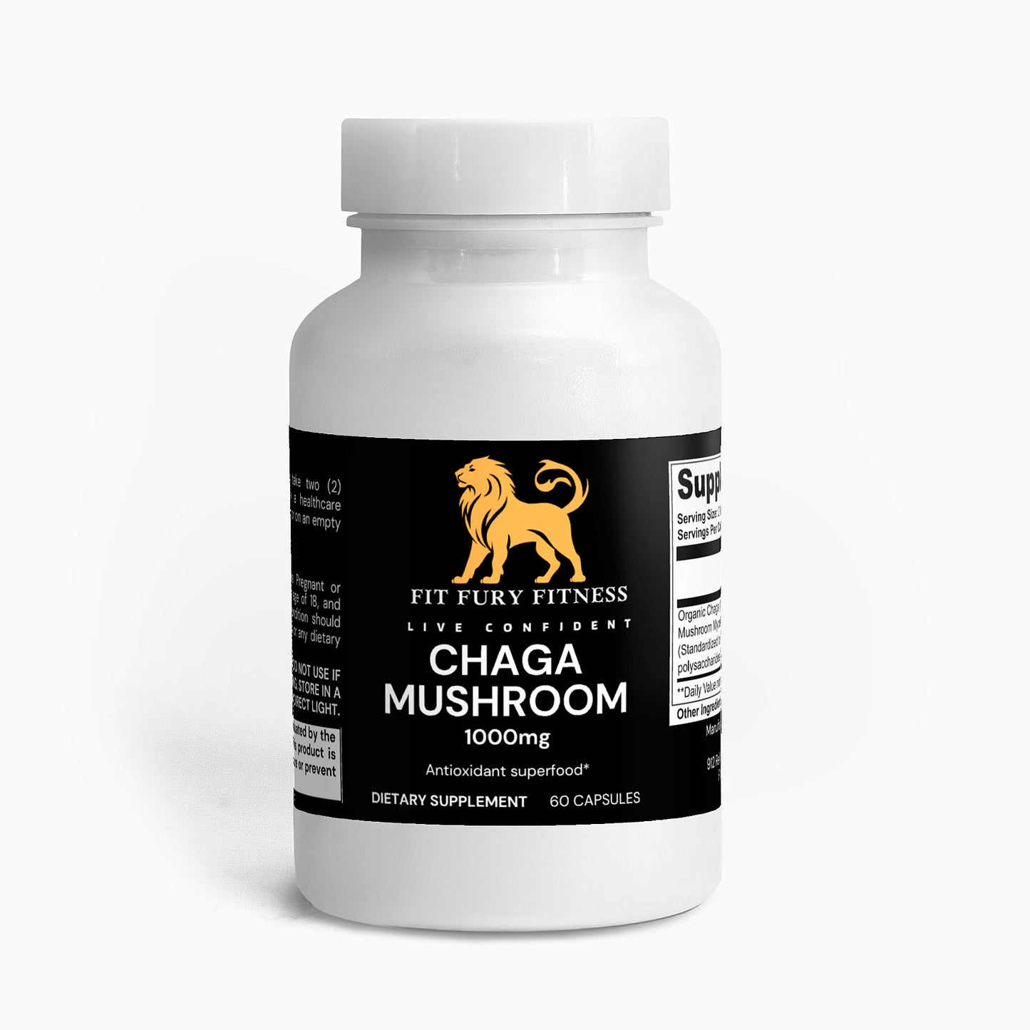 Chaga Mushroom - Fit Fury Fitness