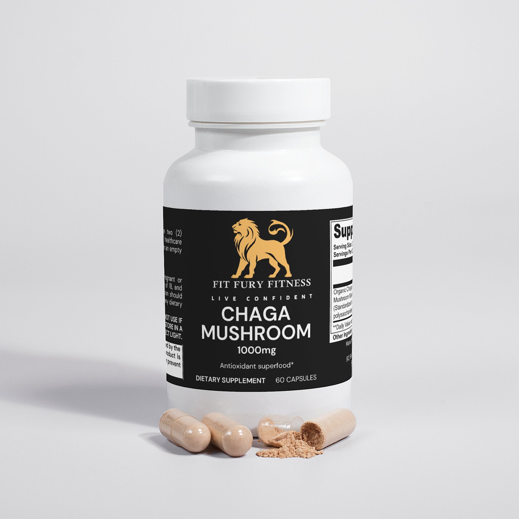 Chaga Mushroom - Fit Fury Fitness