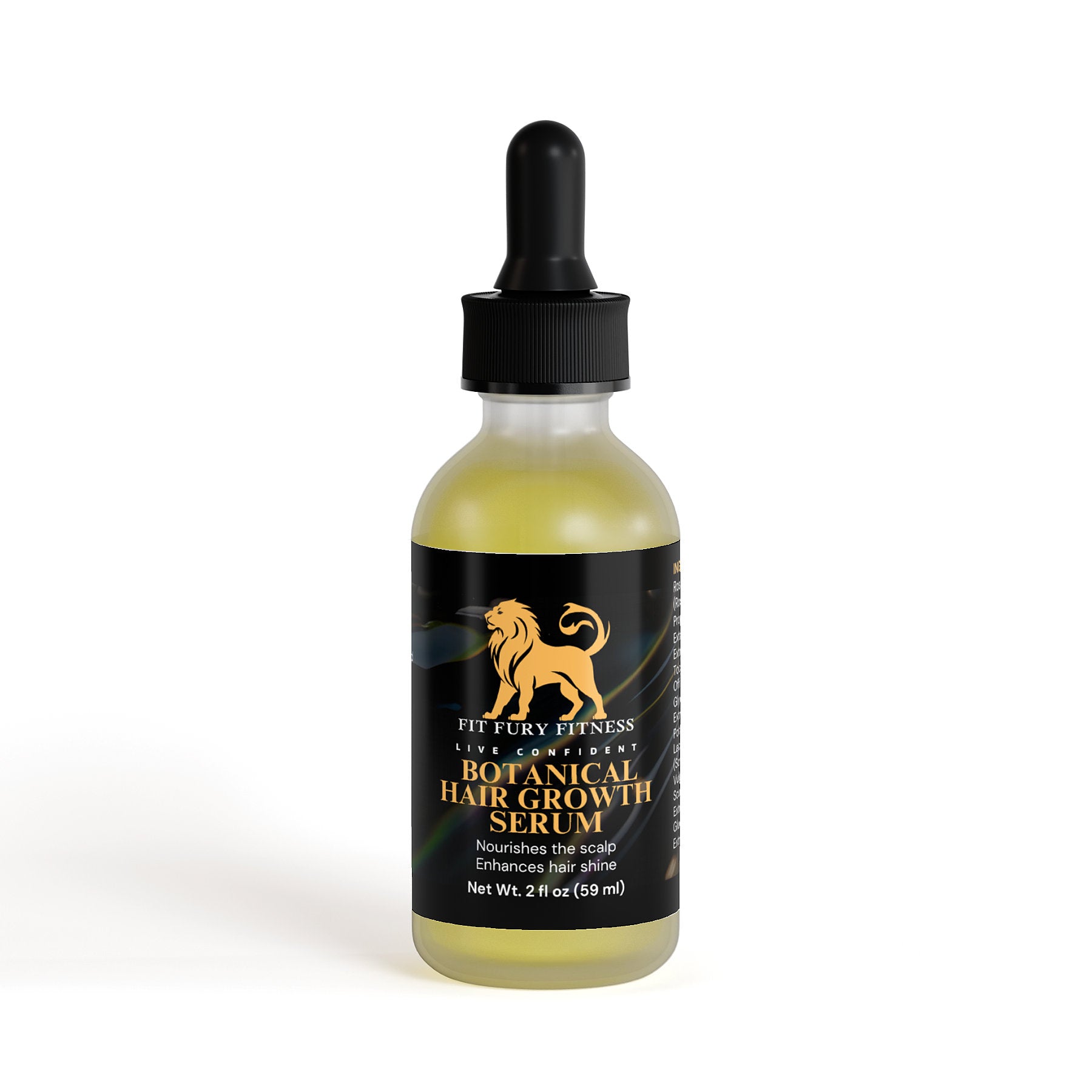 Botanical Hair Growth Serum - Fit Fury Fitness