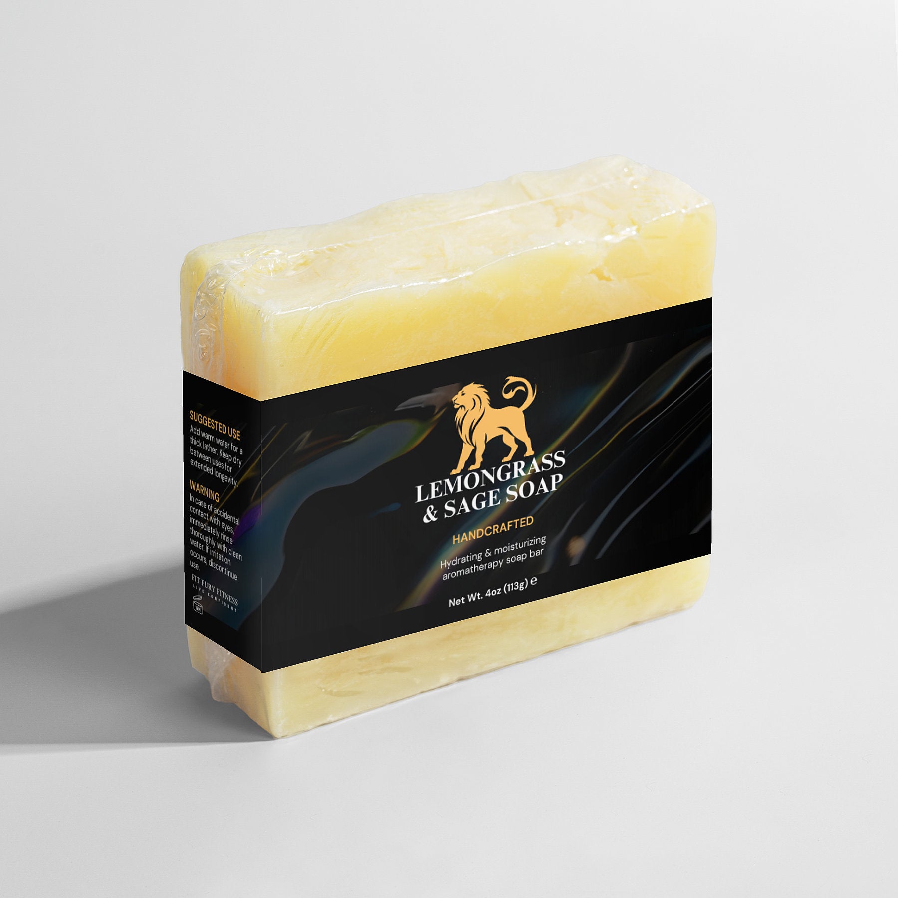 Lemongrass & Sage Soap - Fit Fury Fitness