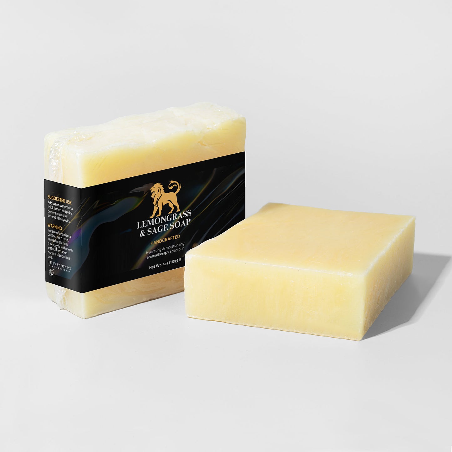 Lemongrass & Sage Soap - Fit Fury Fitness