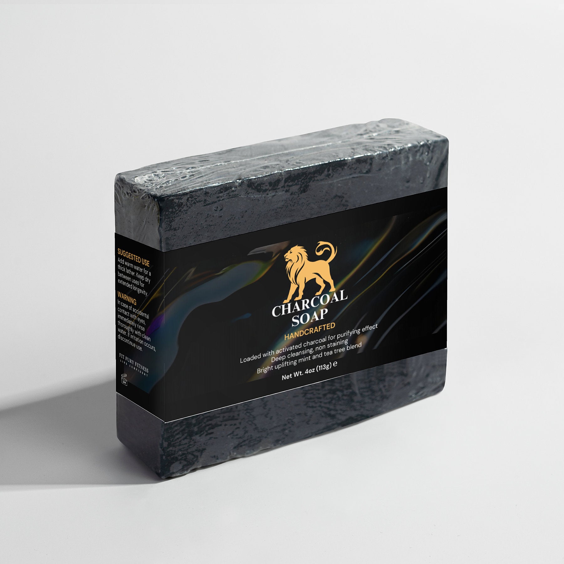 Charcoal Soap - Fit Fury Fitness