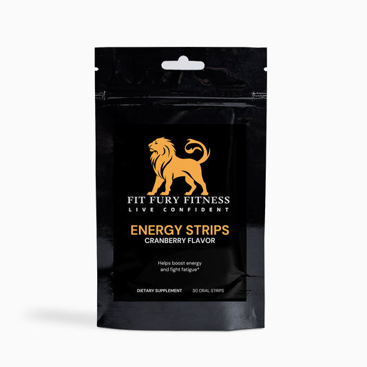 Energy Strips- Cranberry Flavor - Fit Fury Fitness