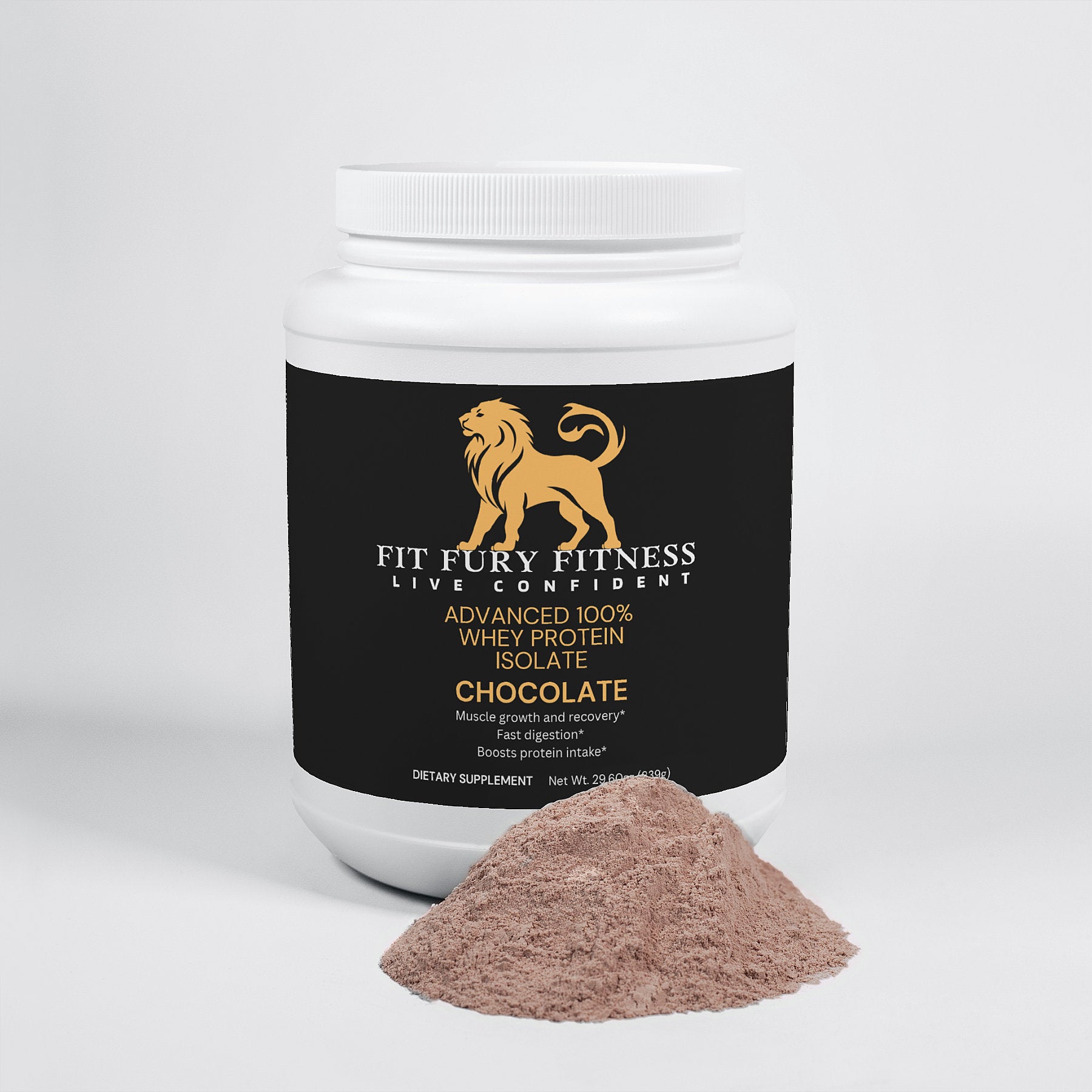 Advanced 100% Whey Protein Isolate (Chocolate) - Fit Fury Fitness