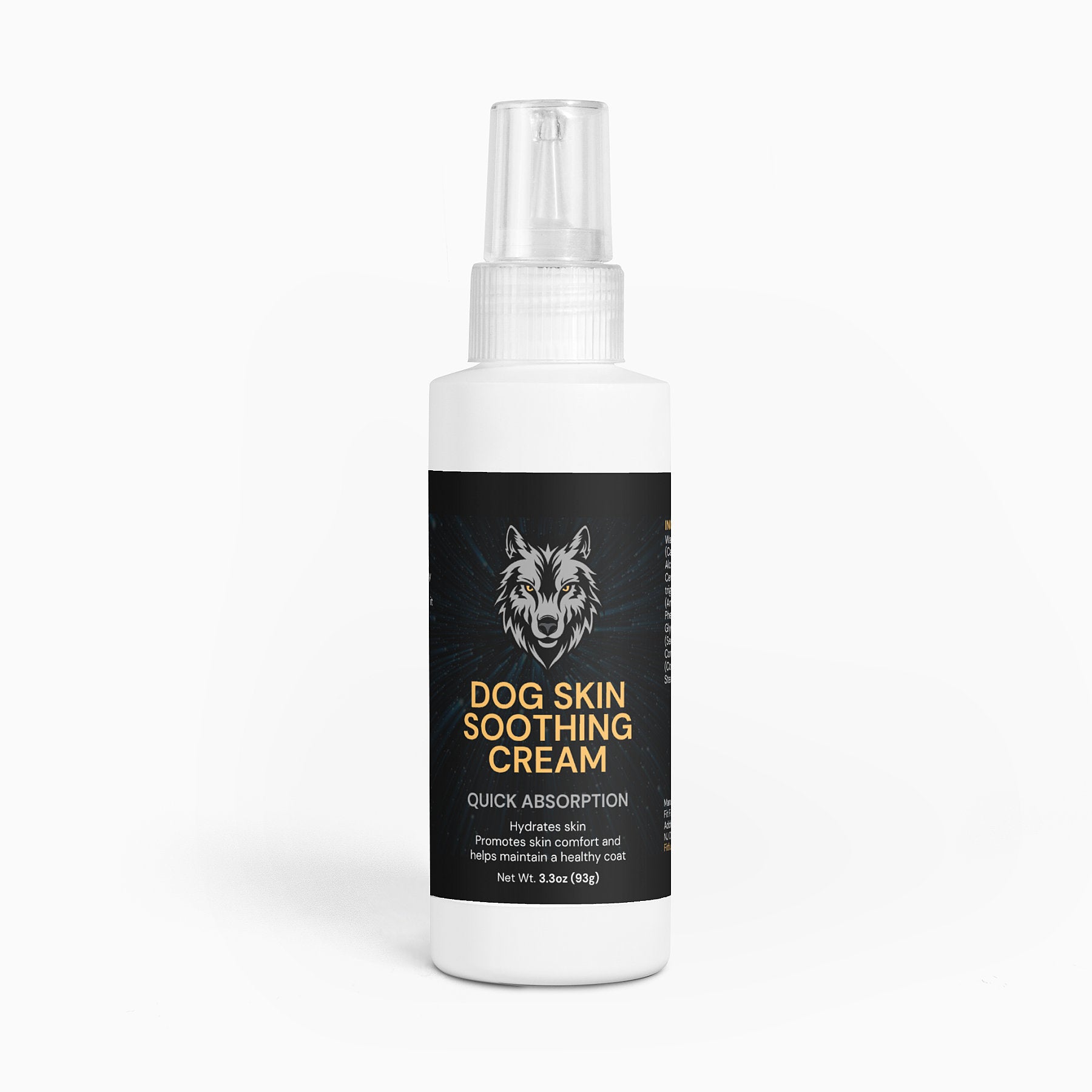 Dog Skin Soothing Cream - Fit Fury Fitness