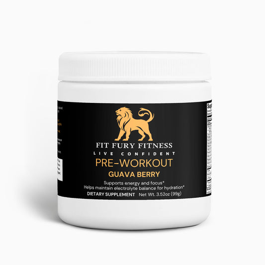 Pre-Workout (Guava Berry) - Fit Fury Fitness