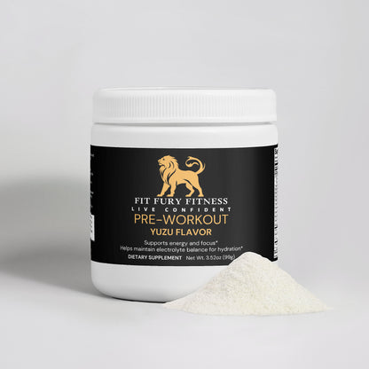 Pre-Workout (Yuzu Flavor) - Fit Fury Fitness