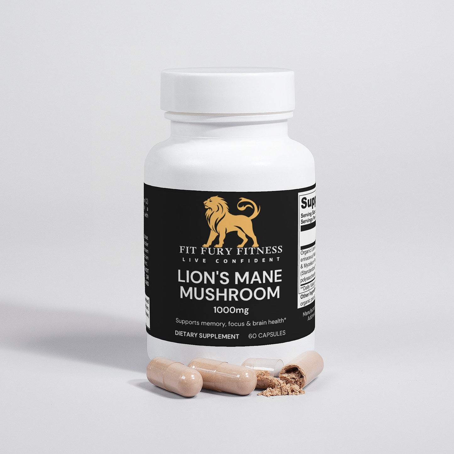 Lion's Mane Mushroom - Fit Fury Fitness