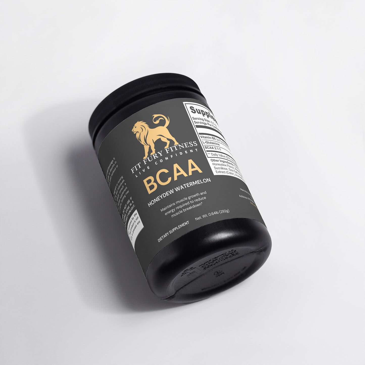 BCAA Post Workout Powder (Honeydew/Watermelon) - Fit Fury Fitness