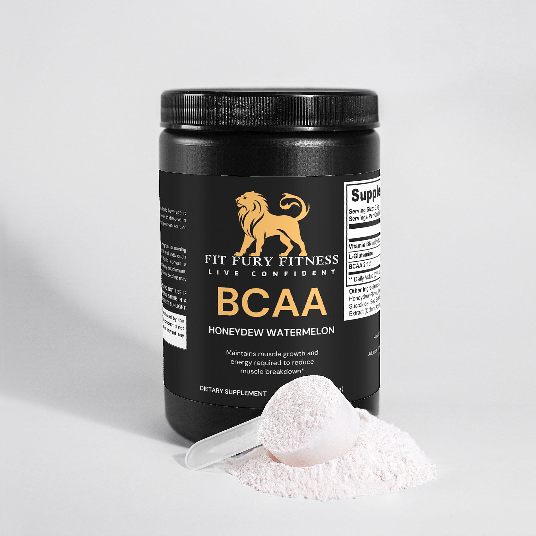 BCAA Post Workout Powder (Honeydew/Watermelon) - Fit Fury Fitness