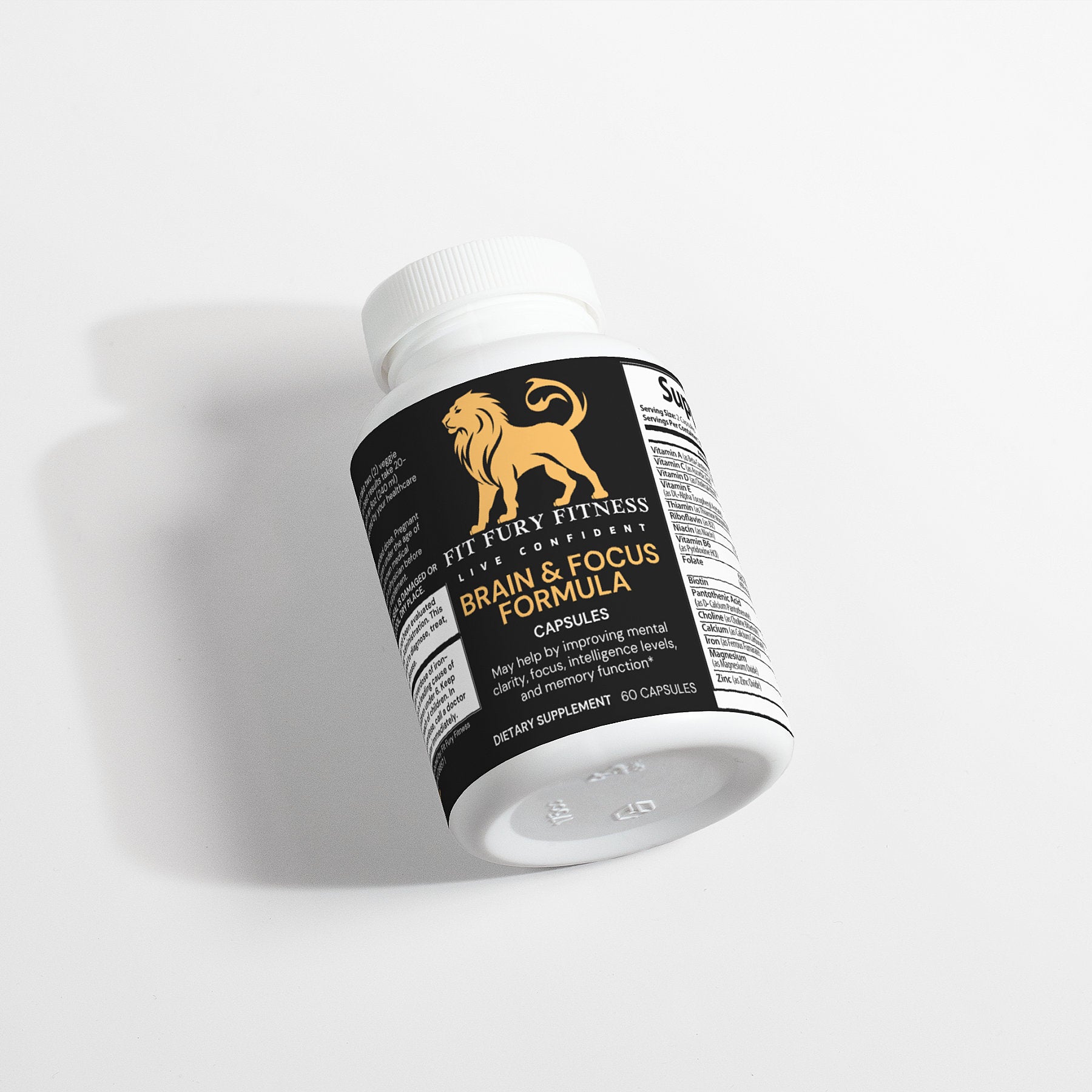 Brain & Focus Formula - Fit Fury Fitness