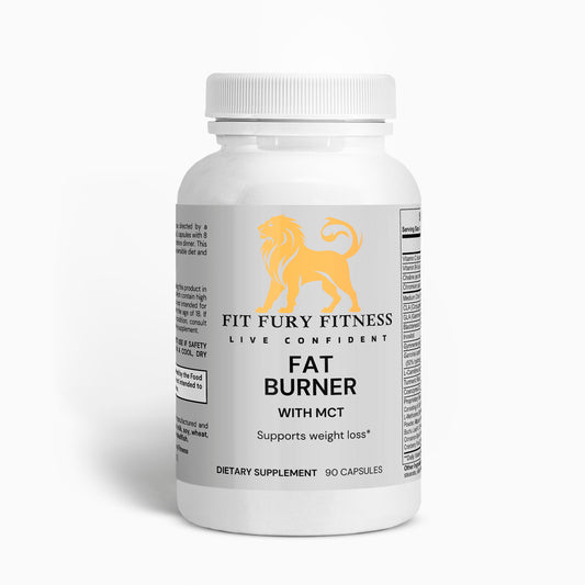 Fat Burner with MCT - Fit Fury Fitness