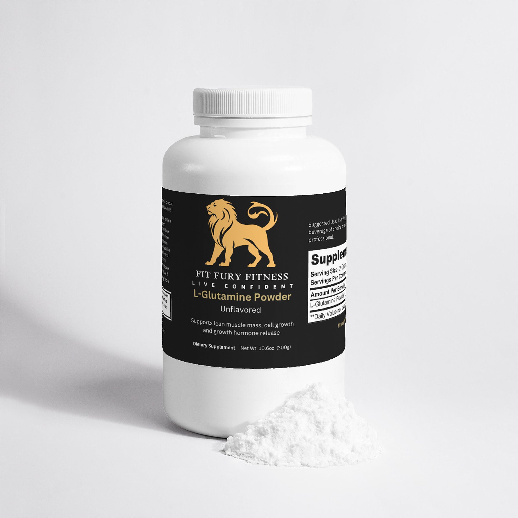 L-Glutamine Powder - Fit Fury Fitness