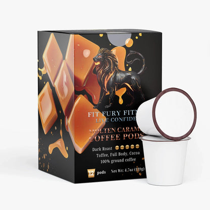 Molten Caramel Coffee Pods (Dark Roast)