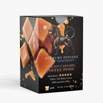 Molten Caramel Coffee Pods (Dark Roast)