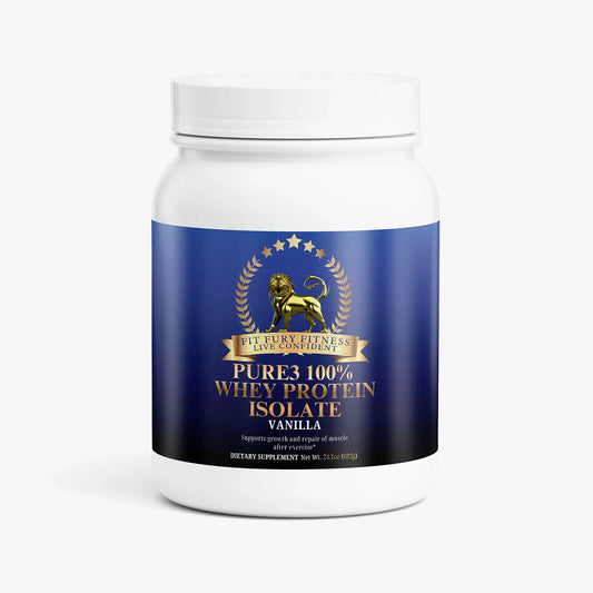 Pure3 100% Whey Protein Isolate (Vanilla)