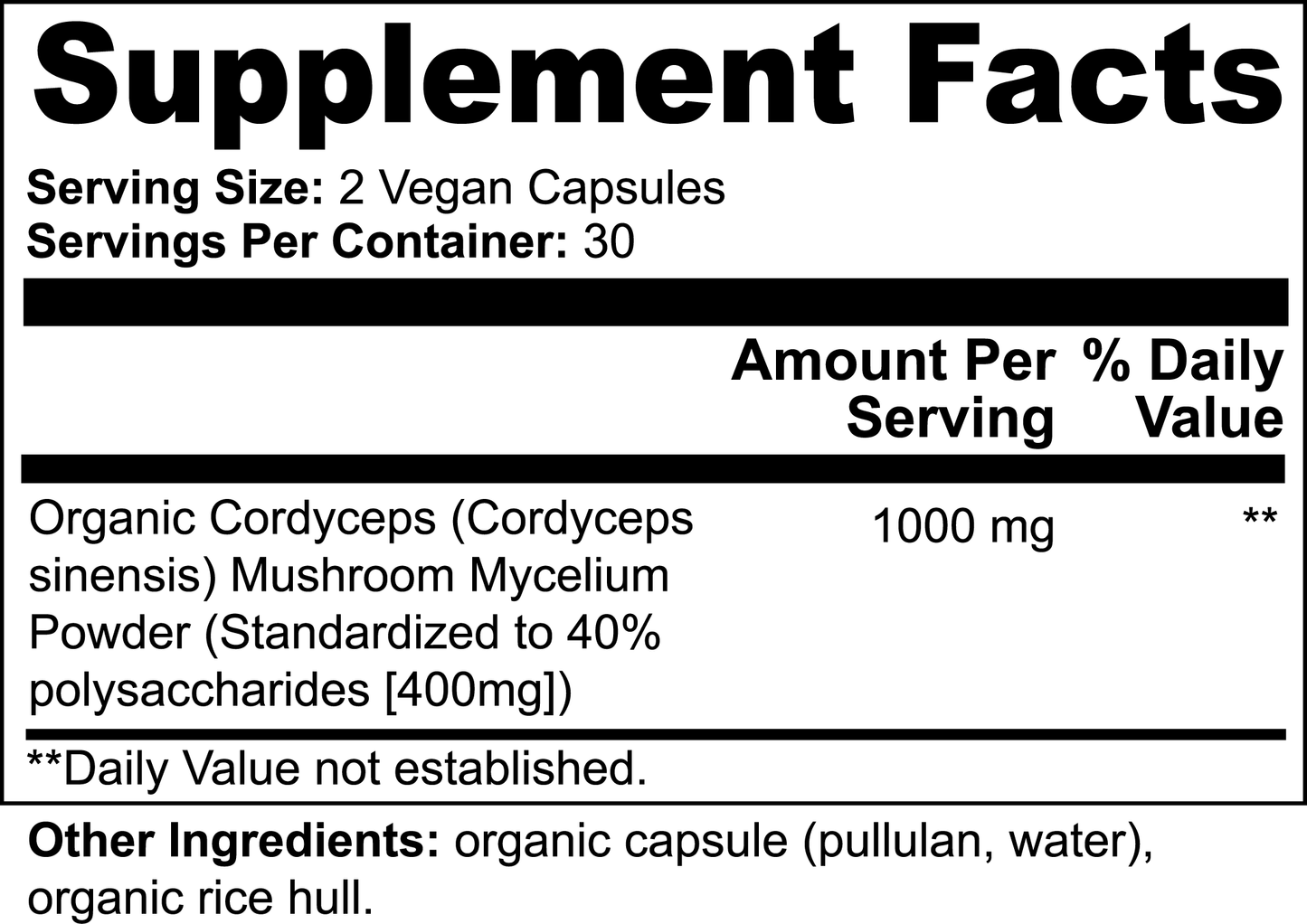 Cordyceps Mushroom - Fit Fury Fitness