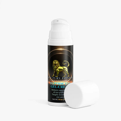 Roll-on bottle with a lion emblem on a white background